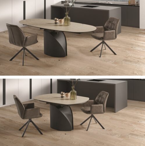 Cerata eettafel Uitschuifbaar Ovaal