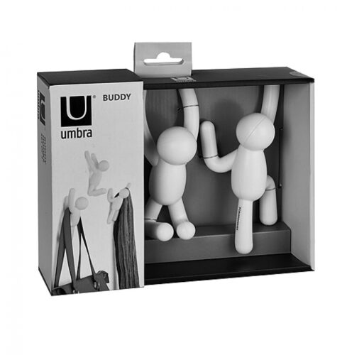 Buddy kapstok haken set van 3