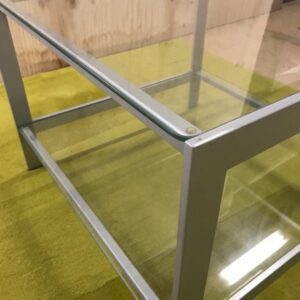 Salontafel Alu 2 schappen - Afbeelding 2