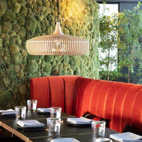 Clava Dine Wood houten hanglamp