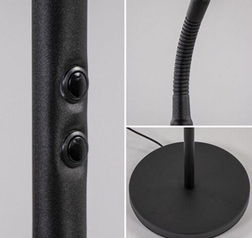 Comfort Leeslamp nikkel Led