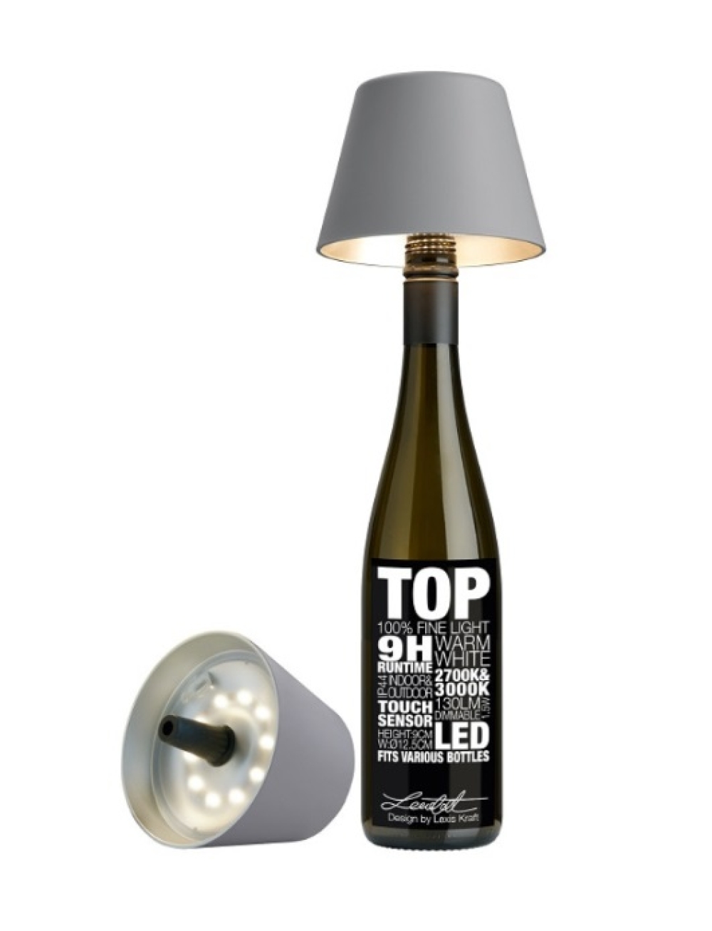 Top wijnflessenlamp