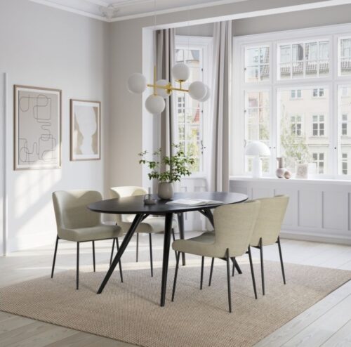 Glam eetkamerstoel