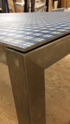 Eettafel Trespa tafelkleed