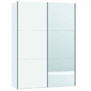 Jutzler Slideline HG Wit met Spiegeldeur - Afbeelding 1
