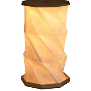 Twist hexagon lamp