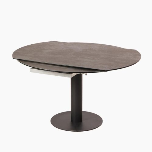 Cerata ronde uitschuiftafel